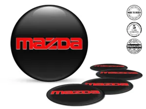 Mazda Dome-Dekoration Stilvolle Nabenkappen-Embleme